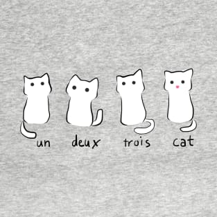 Un Deux Trois Cat T-Shirt